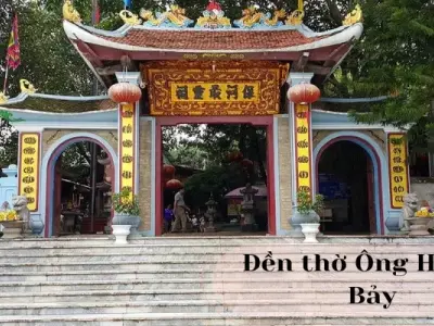 Đền thờ Ông Hoàng Bảy - Nơi tôn kính những giá trị tâm linh