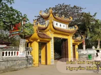 Những điều cần biết về đền thờ trạng trình Nguyễn Bỉnh Khiêm