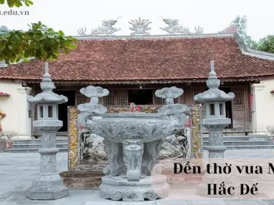 Đền thờ Mai Hắc Đế - Không gian văn hóa linh thiêng giữa lòng Nam Đàn