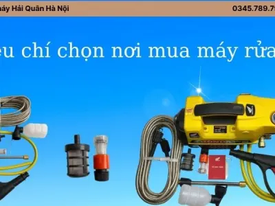 Mua máy rửa xe ở đâu Việt Nam: Tham khảo kinh nghiệm