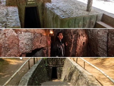 Địa đạo Vịnh Mốc Kỳ tích Chiến tranh Dưới lòng đất Quảng Trị