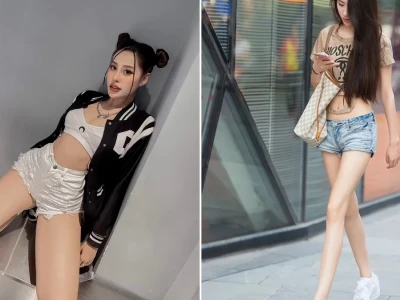 Gái phố diện quần short siêu ngắn khoe chân và sự thật