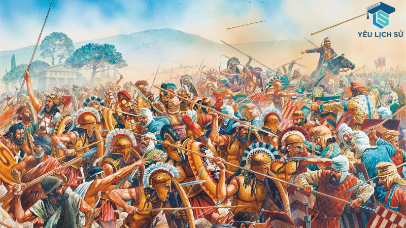 Trận chiến Hellespont vào năm 480 TCN 