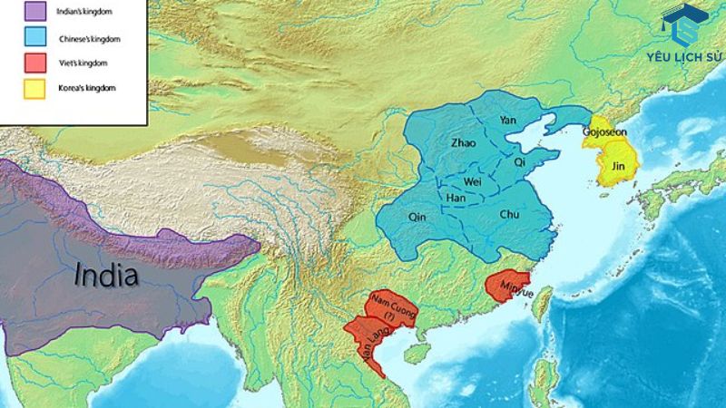 Lãnh thổ Âu Lạc dưới ách thống trị của nhà Hán