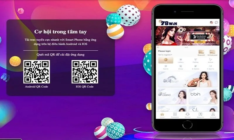 Những lưu ý khi sử dụng app 78win