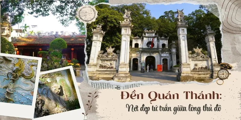 Lịch sử hình thành và phát triển đền Quán Thánh 