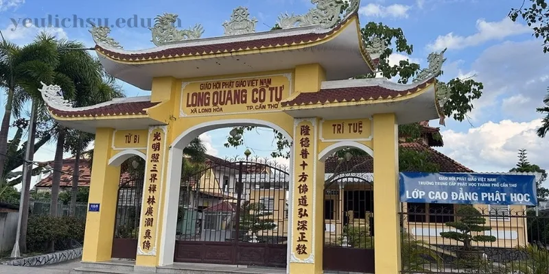 Di tích nghệ thuật Chùa Long Quang