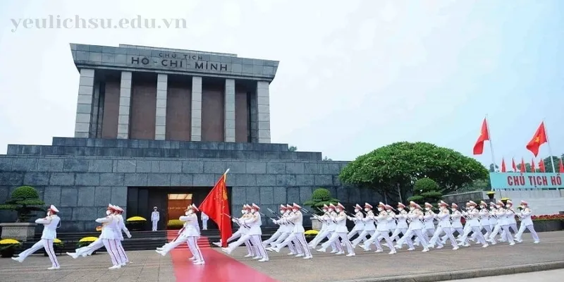 Di tích lịch sử ở Hà Nội - Lăng Chủ Tịch Hồ Chí Minh