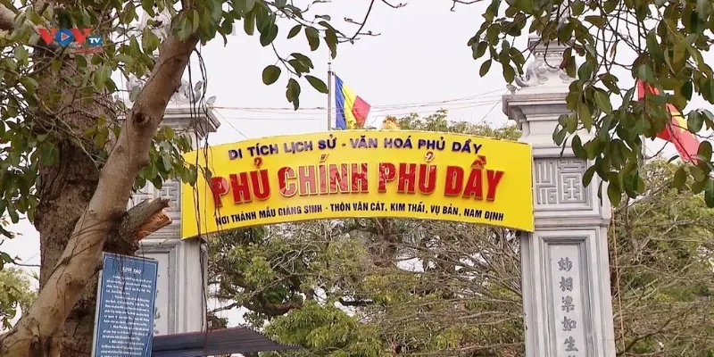 Lịch sử hình thành và phát triển khu di tích Phủ Dầy